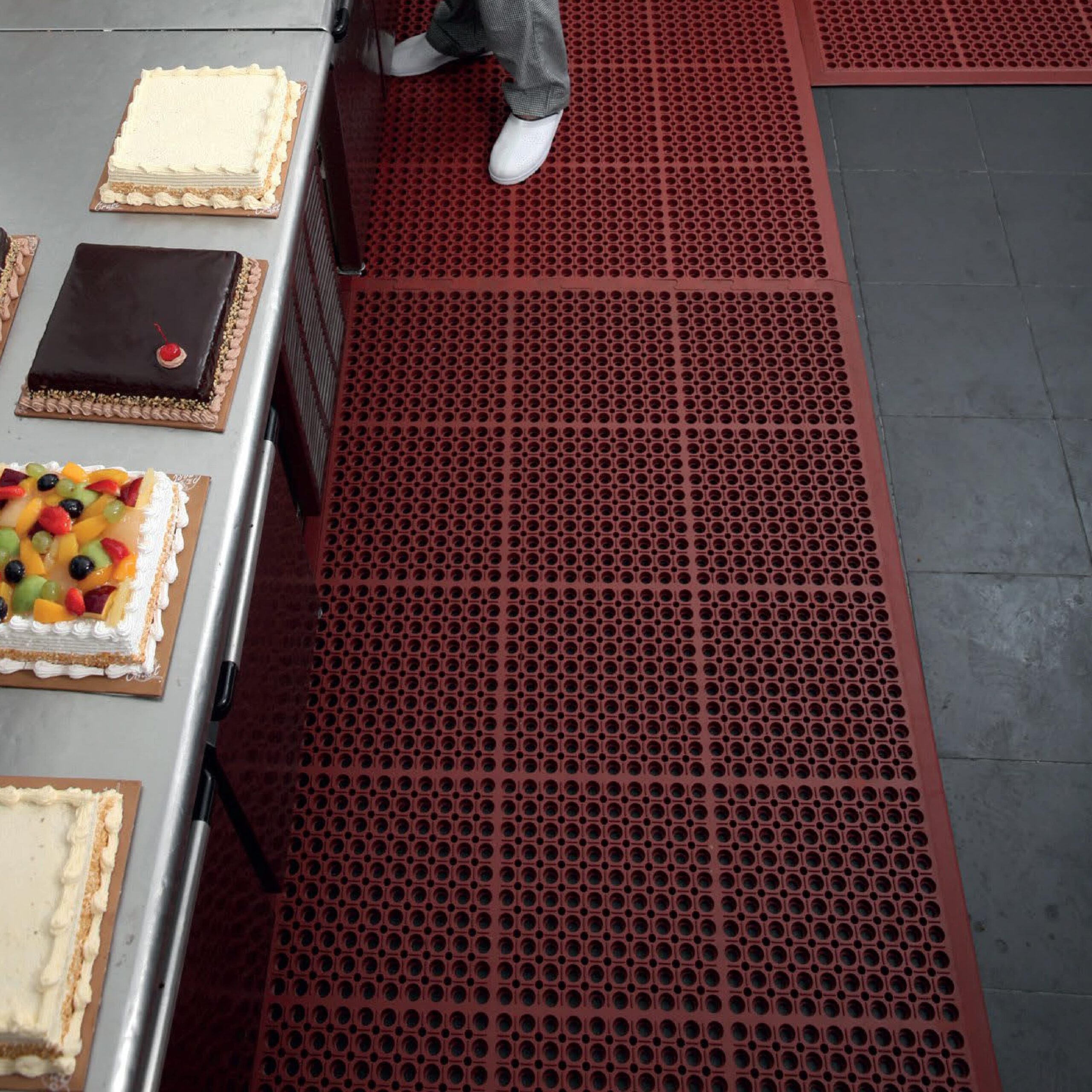 Arpi Work Link – Open Bottom Mat with Beveled Edges